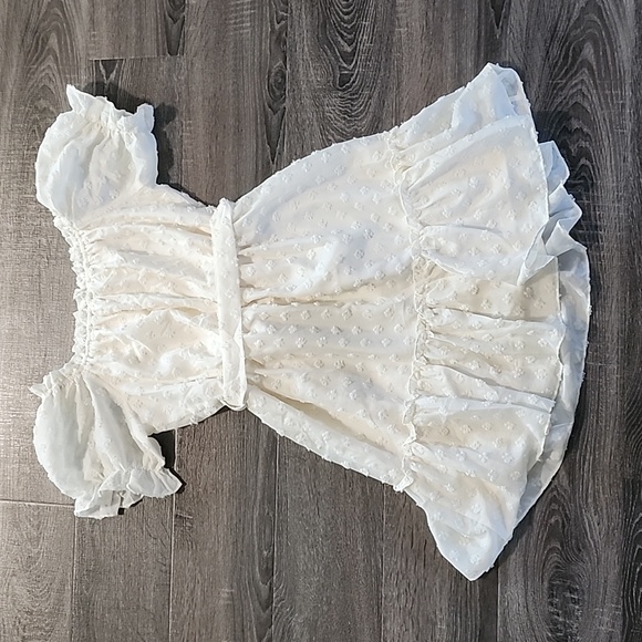 She + Sky Ruffle Mini Dress - Picture 5 of 5